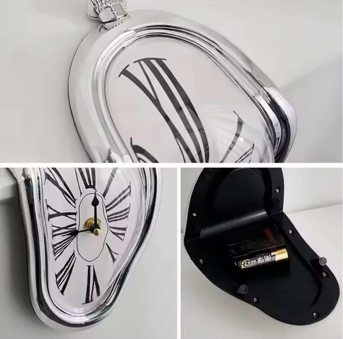 Melting wall clocks